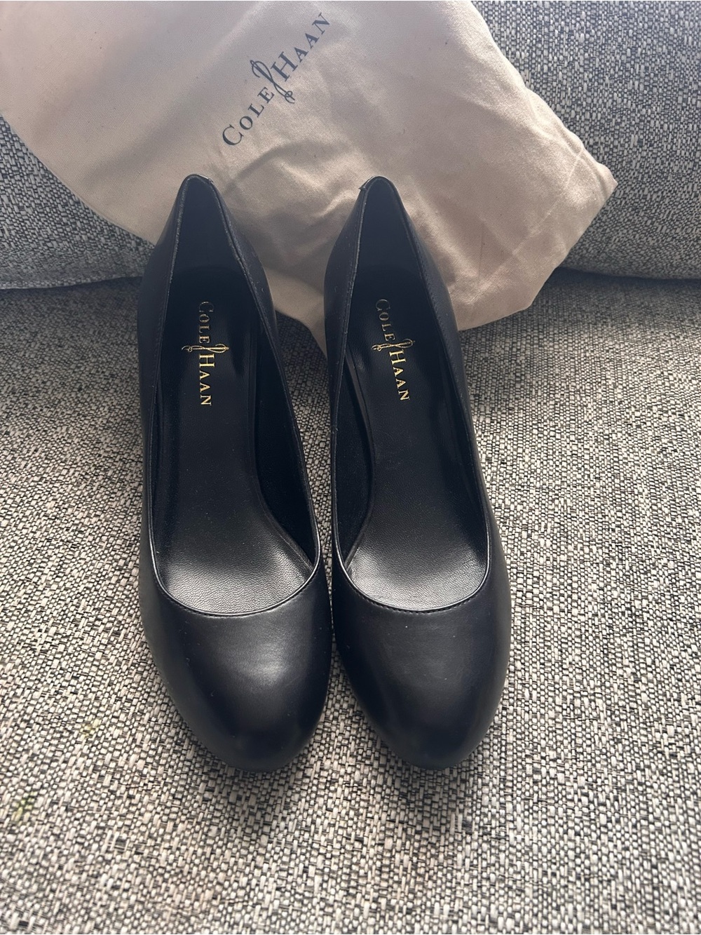 Nike Black Leather Women's Heels